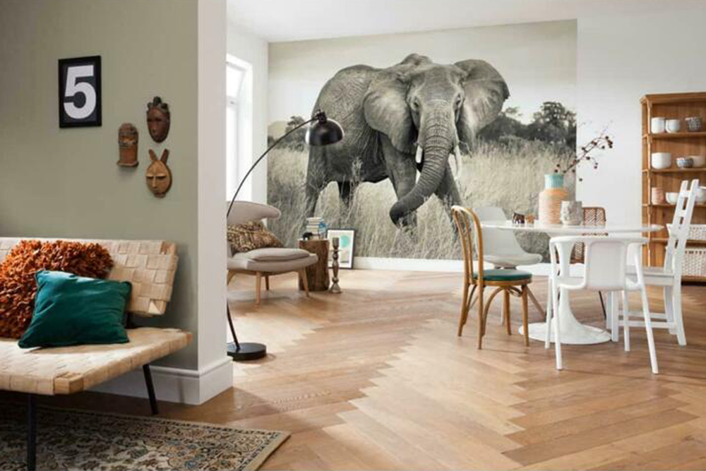 posterbehang olifant